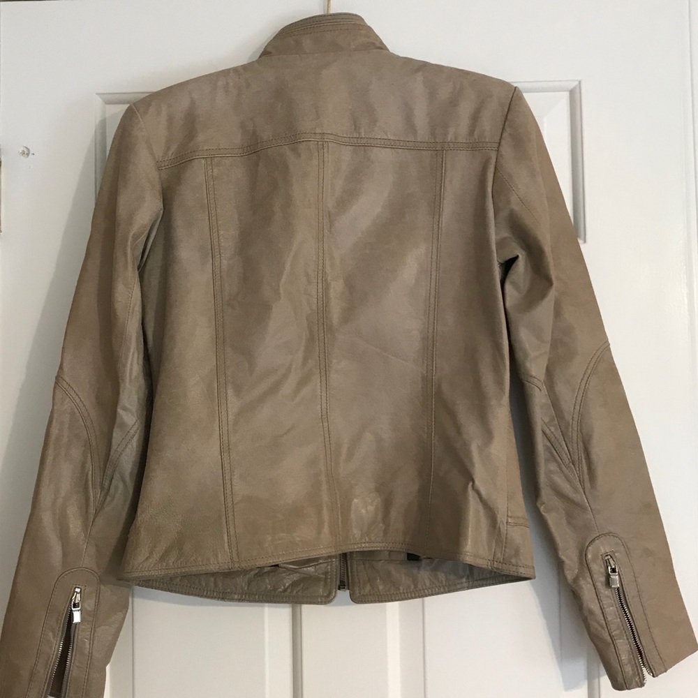 Laundry by Shelli Segal Leather Jacket - Picture 3 of 11